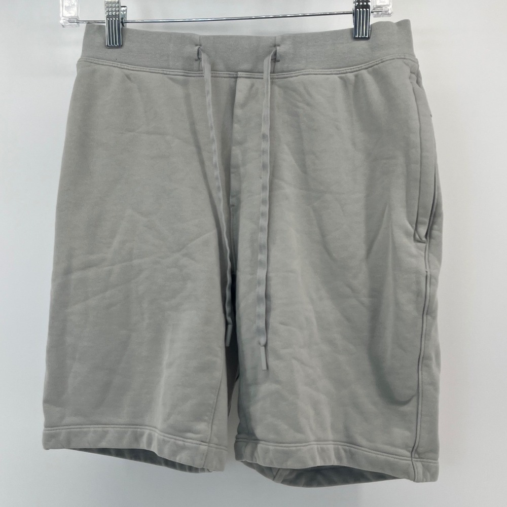 Lululemon City Sweat Shorts Mens Small Grey Drawstring Athletic Gym